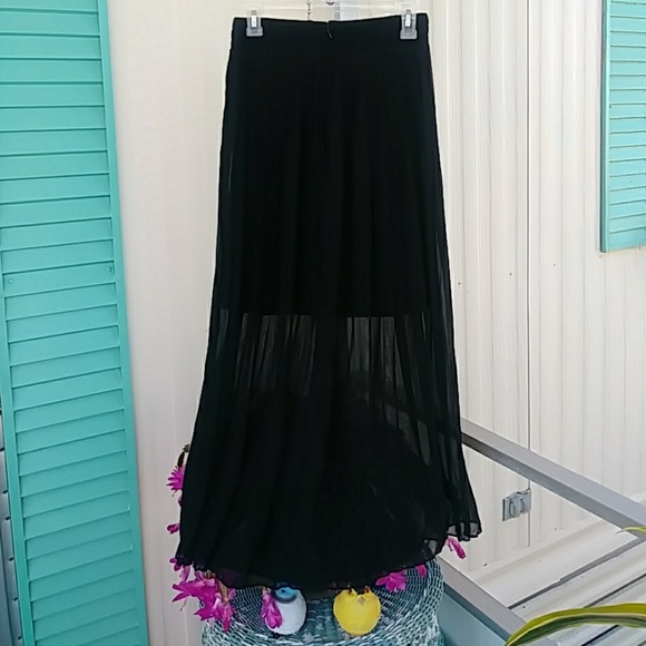 Jupe Flare Worthington Taille 10, Motif Floral Marine Et Blanc, Doublée, Taille Haute
